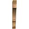 Ekena Millwork Balboa Traditional Rough Sawn Bracket, Western Red Cedar, 4"W x 32"D x 32"H BKT04X32X32BOA01RWR - alternate 4